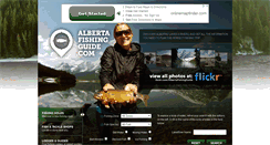 Desktop Screenshot of albertafishingguide.com